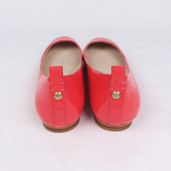 Vince Camuto Pink Patent Leather Ballet Flats - Picture 6 of 7